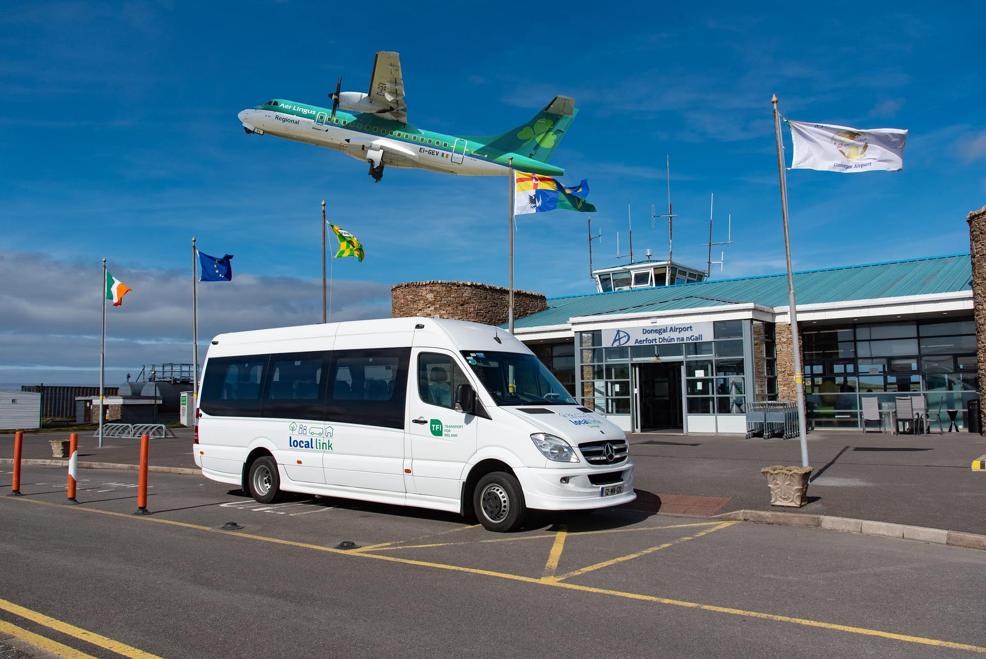 Local Link Carrickfinn Airport. Photo Clive Wasson